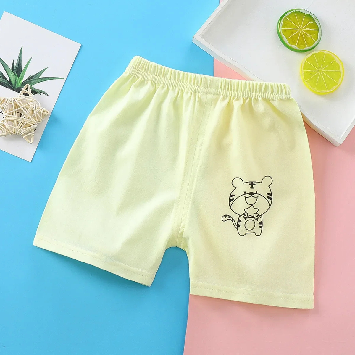 Pantalones cortos deportivos de algodón para niños y niñas, Shorts de playa, informales, de 1 a 4T