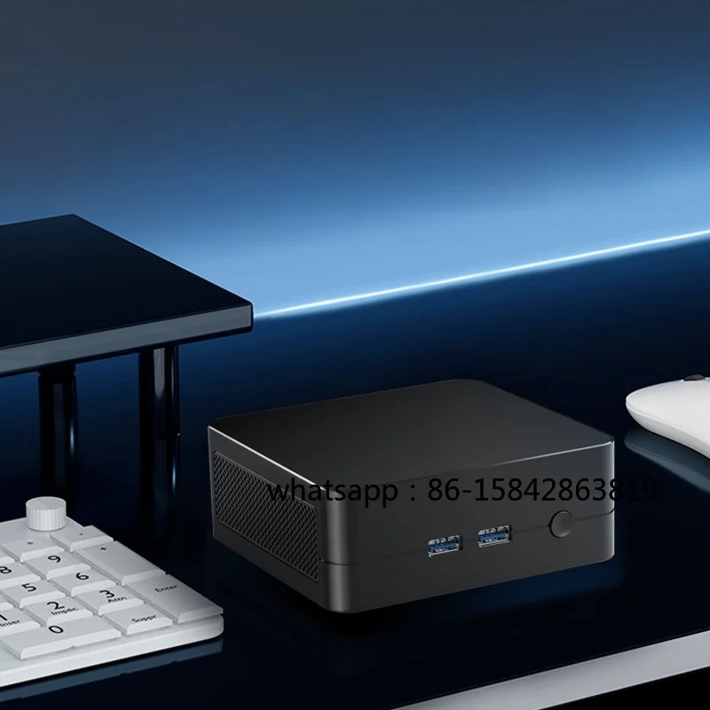 AMD5600H Microhost MiniPC Home Office Soft Routing Cloud End Point Wireless WIFI6 Mini Computer