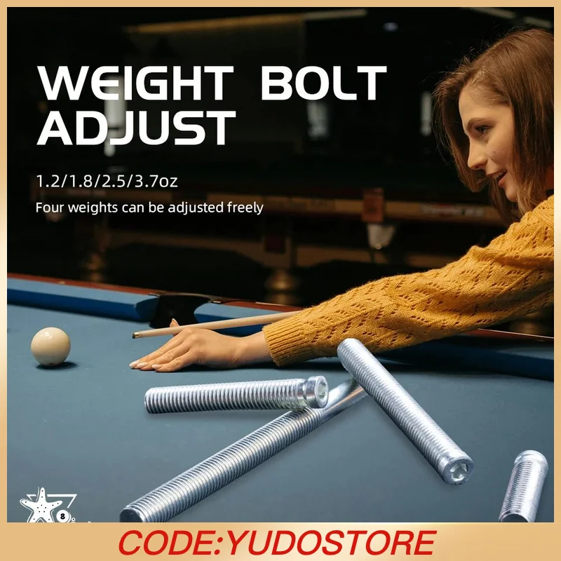 

Болт Crical Weight Регулировка 1,2/1,8/2,5/3OZ Набор из 4 предметов, регулируемый весовой болт, аксессуары для бильярда