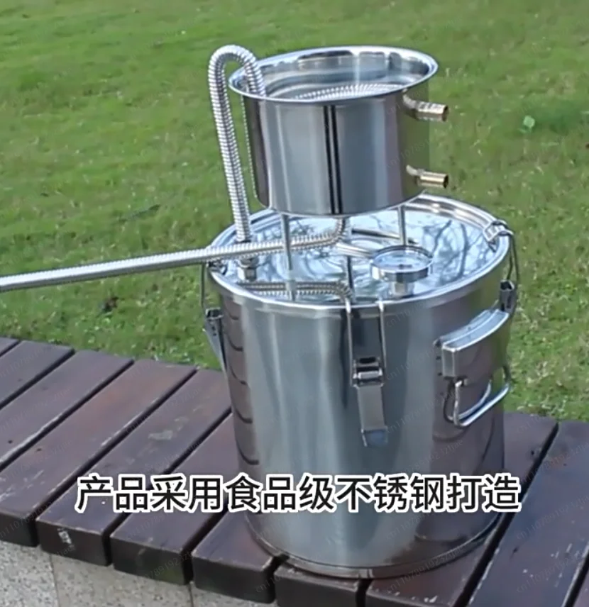 Jmz-Household winemaking equipment Brewing machine Small hydrosol still Stainless steel