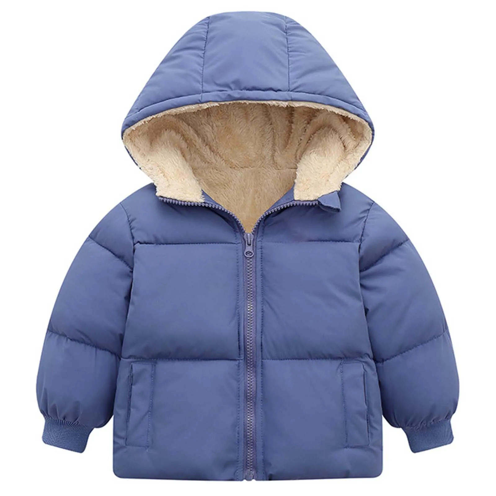 

Size 5t Winter Coats Toddler Boys Coats & Jackets Winter Solid Color Thick Hooded Long Sleeve Warm Boys Winter Coats for Boys