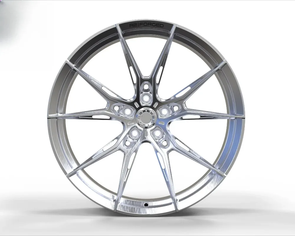 car alloy wheel racing wheel hub new design two-piece forged wheel hub modified