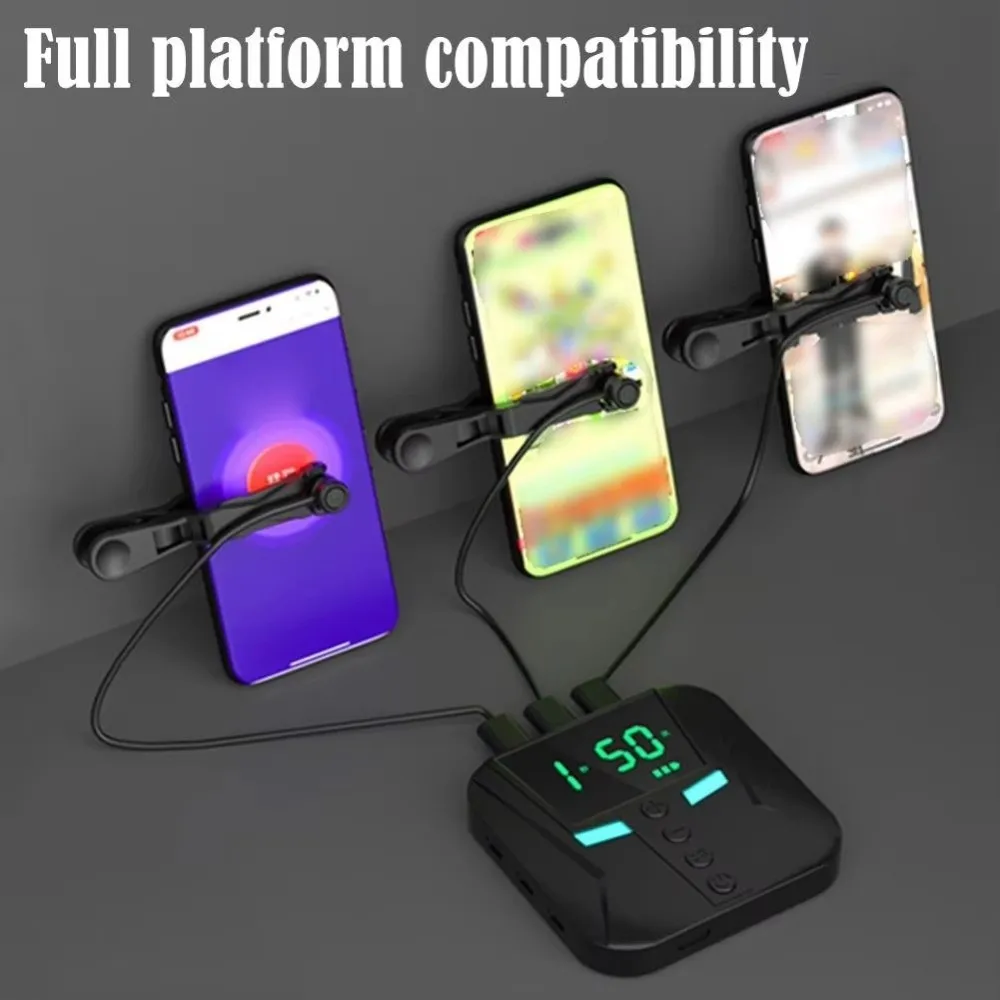 Simulated Finger Auto Clicker for Phone Continuous Clicking Adjustable Speed Screen Clicker Automatic Screen Press Tool Games