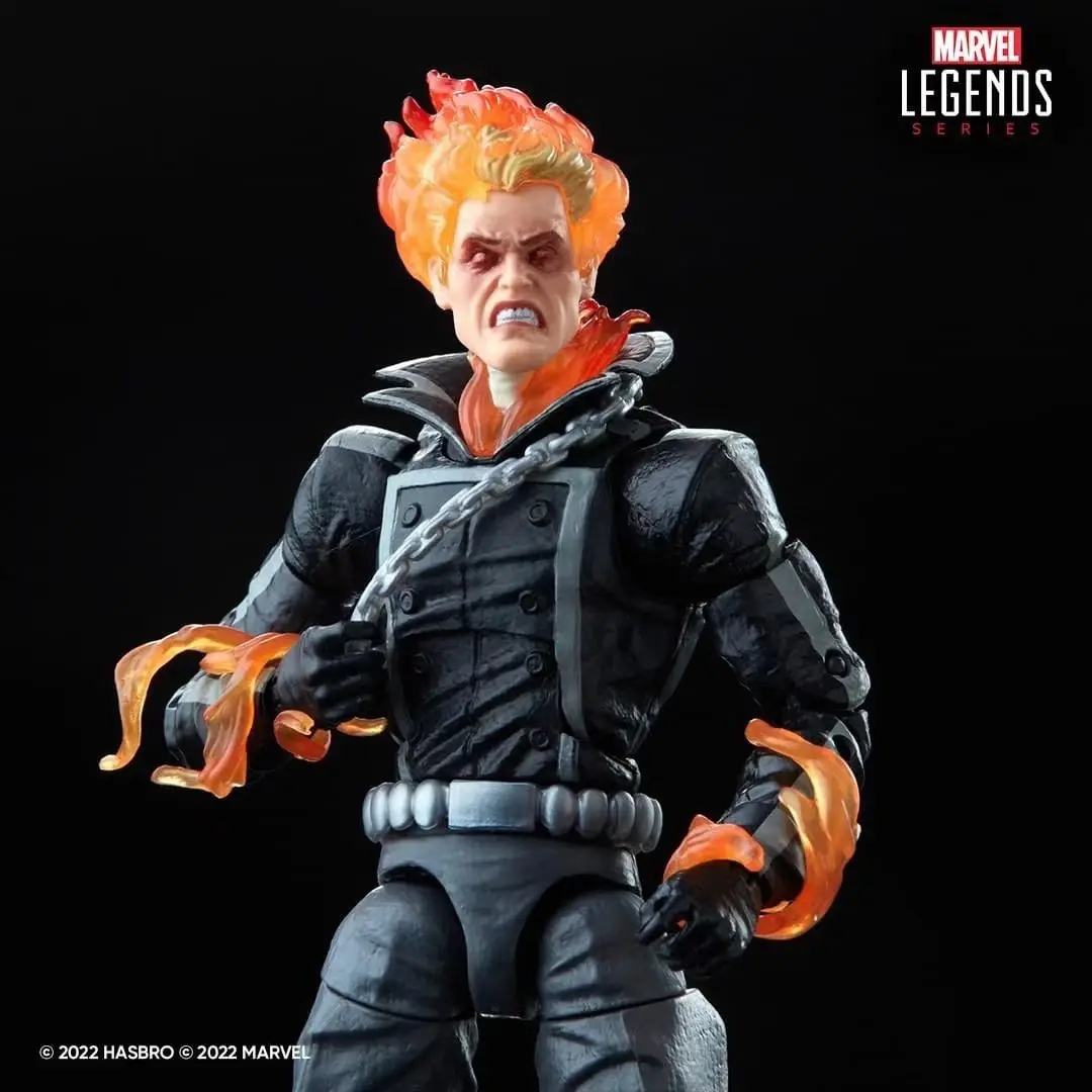 Disponibile Hasbro Marvel Legends Series Ghost Rider 15 cm Anime Action Figure Modello Desktop Figurine Giocattoli Ornamenti per bambole Regali per bambini