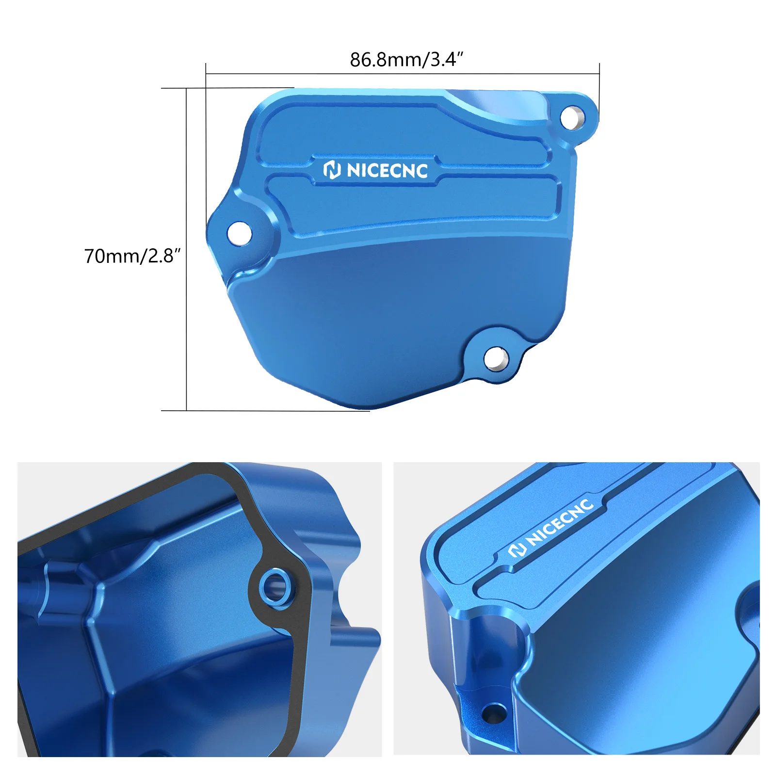 NICECNC الألومنيوم اثنين السكتة الدماغية الأداء المتضخم Powervalve غطاء ل Husqvarna TE 300 TE250 2024-2025 TX300 TC250 2023-2025 #6