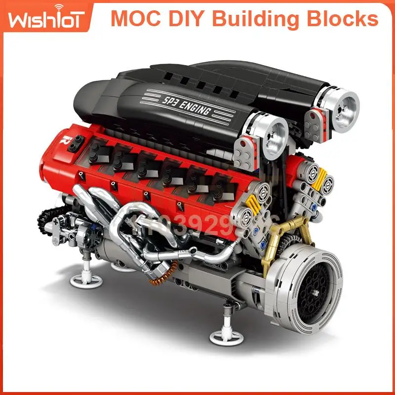 

33016 SP3 двигатель моторизованная имитационная модель электрический привод строительные блоки технические автозапчасти игрушки подарок 1240 шт.