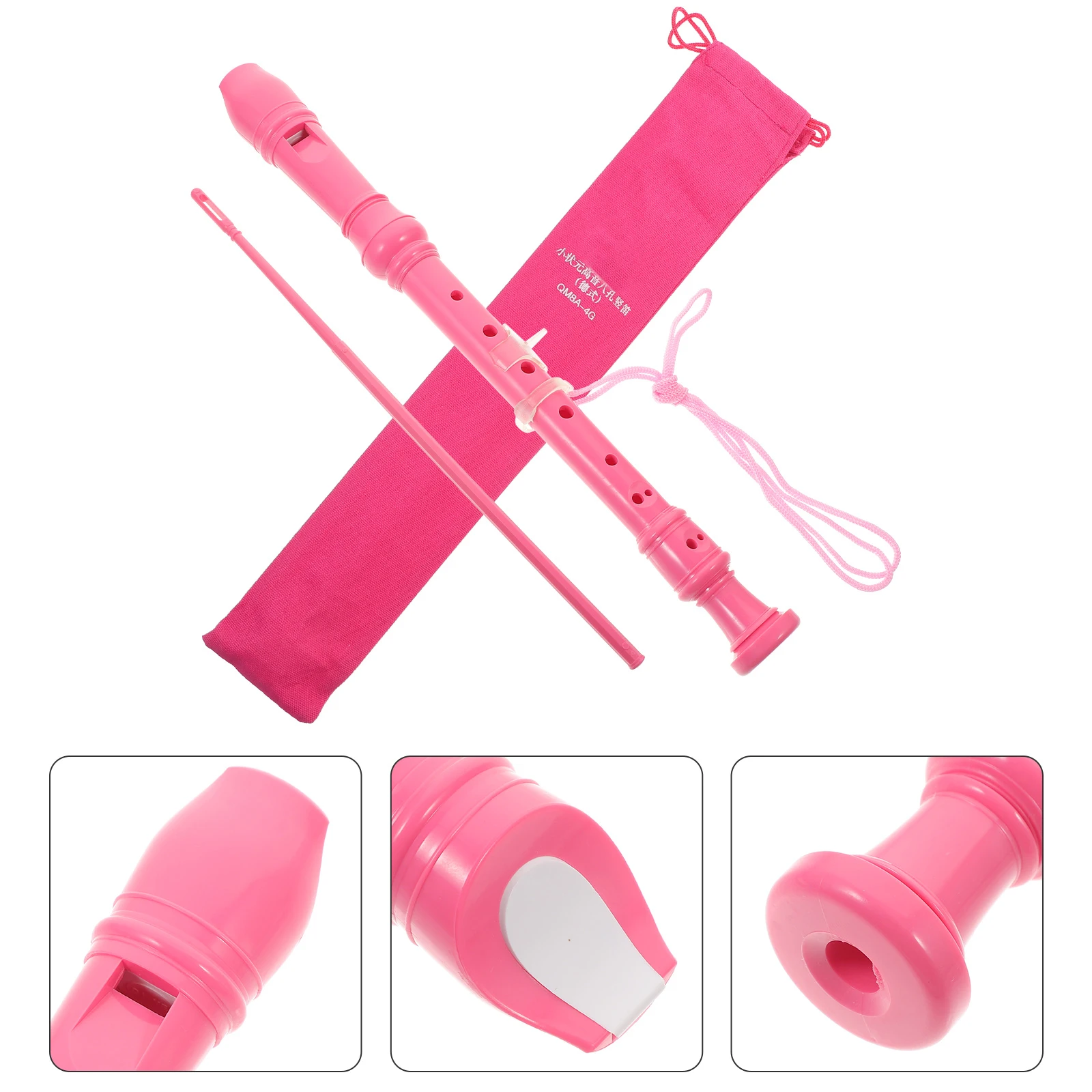 

Beginner 8-Hole Student Practice Wind Instrument Plastic Clarinet Professional Pitch Smooth Design Music Learning Wind