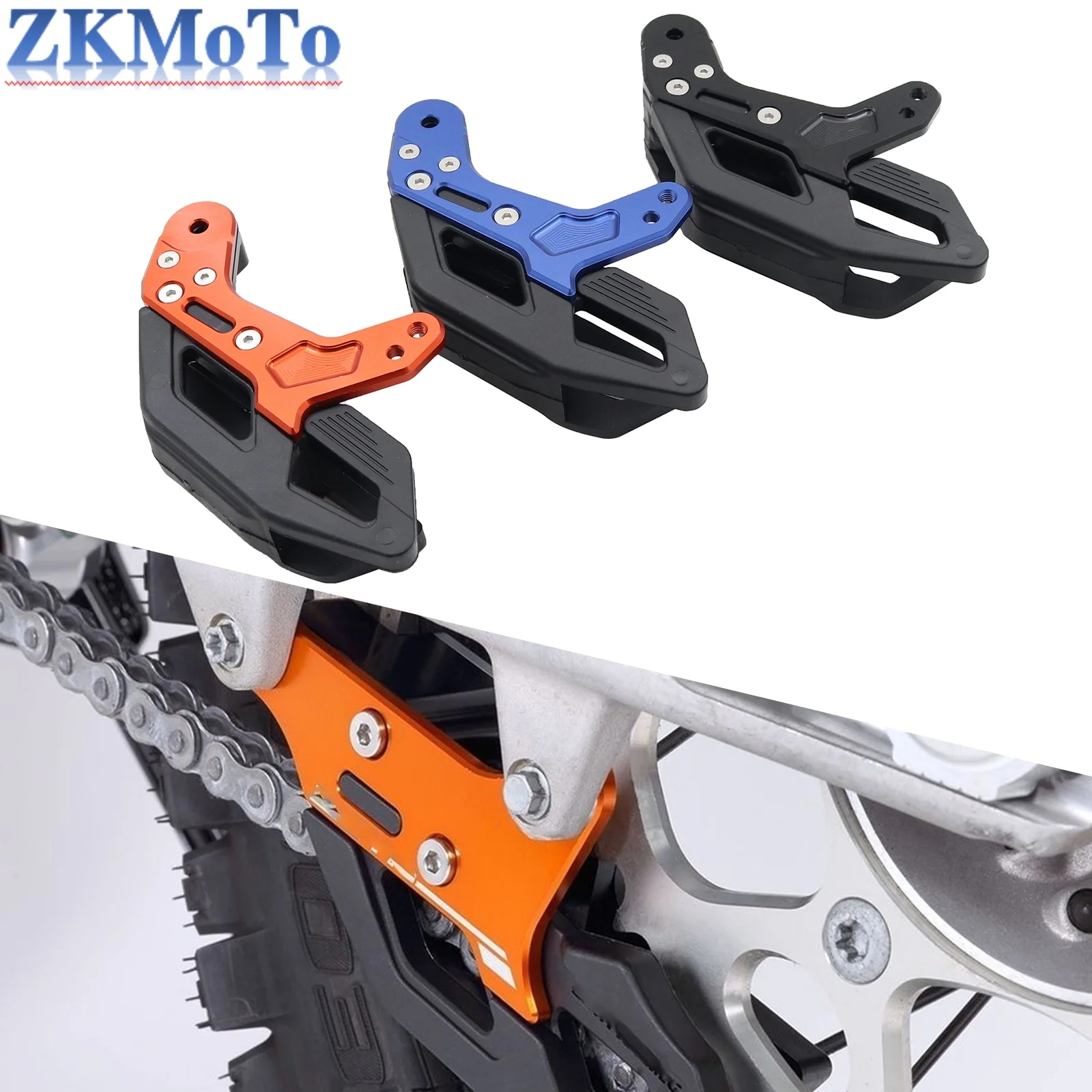 

Защита направляющей цепи с ЧПУ для мотоцикла KTM SX SXF XC XCF EXC EXCF 125-500 2008-2023 85SX 690 Enduro SMC R для GasGas EX EC MC300