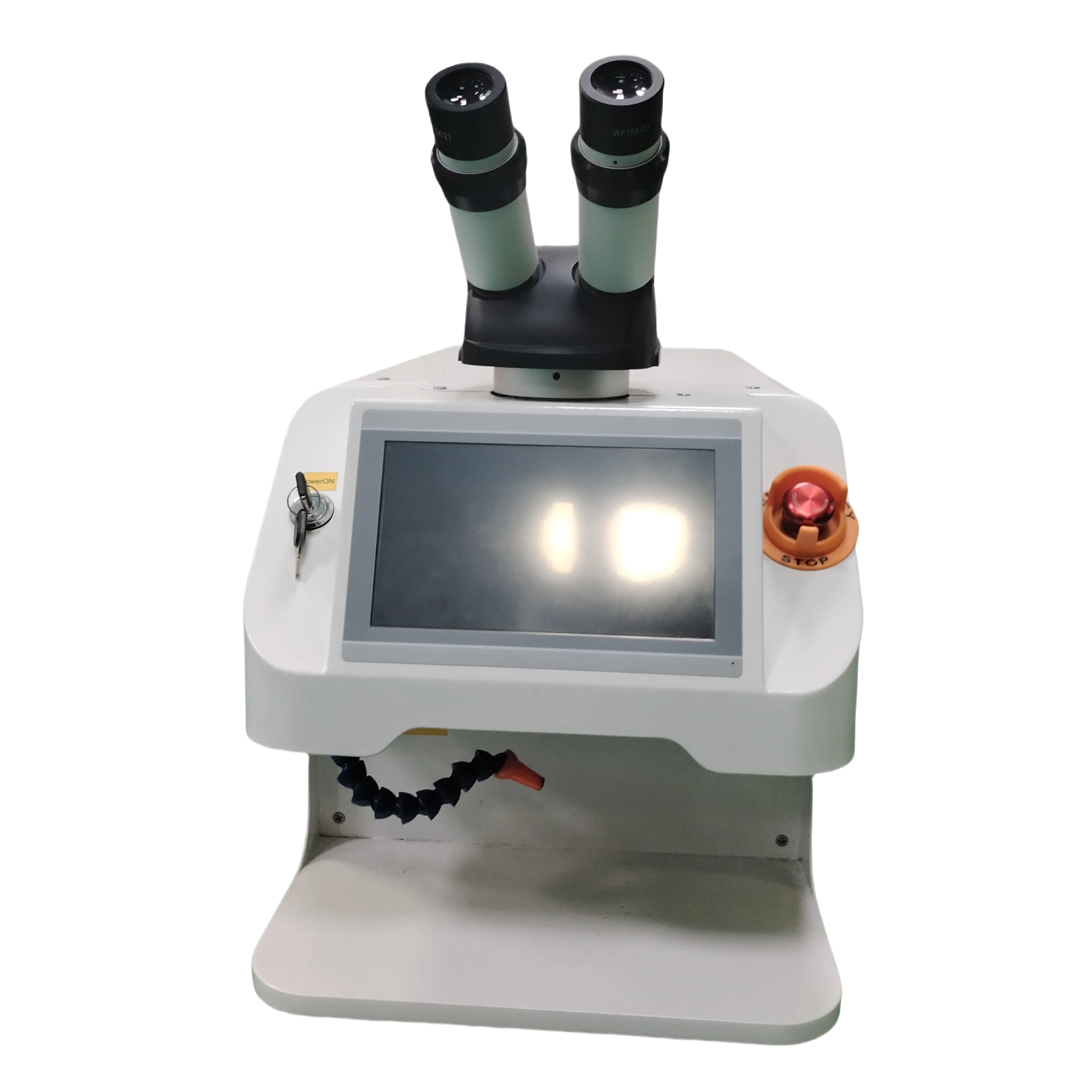 

Small and Portable Desktop Metal Pulse Laser Welding Machine
