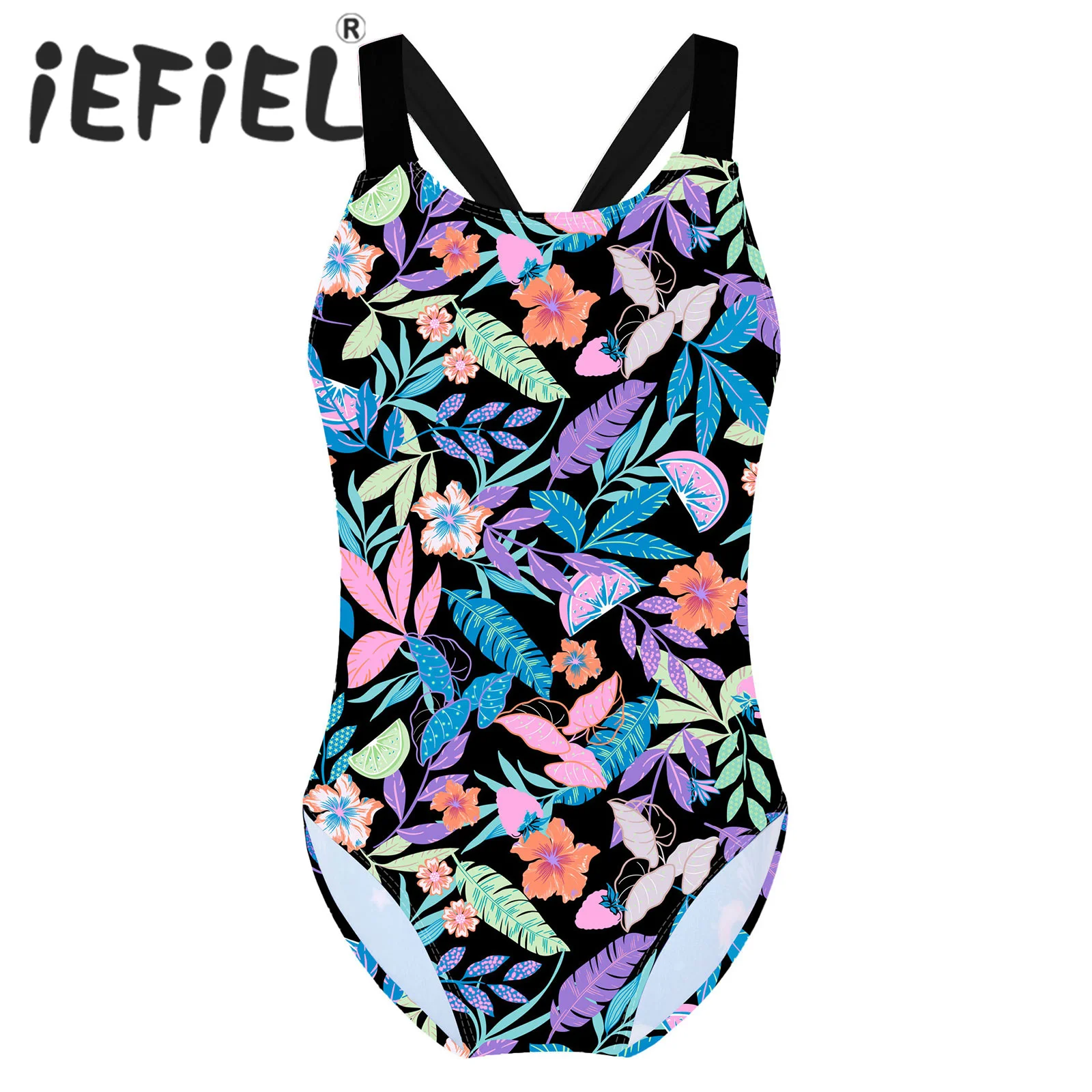 

Kids Girls Swimwear Swimsuit One Piece Bodysuit Mermaid Costumes Beachwear Fish Scale Printed Leotard Bathing Suits Jumpsuit