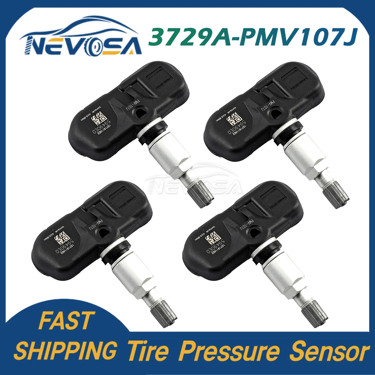 Nevosa 3729A-PMV107J TPMS Tire Pressure Sensor For Toyota Corolla Camry FJ Cruiser Lexus GS350 IS300 ES330 Scion 1/4PCS 315MHz