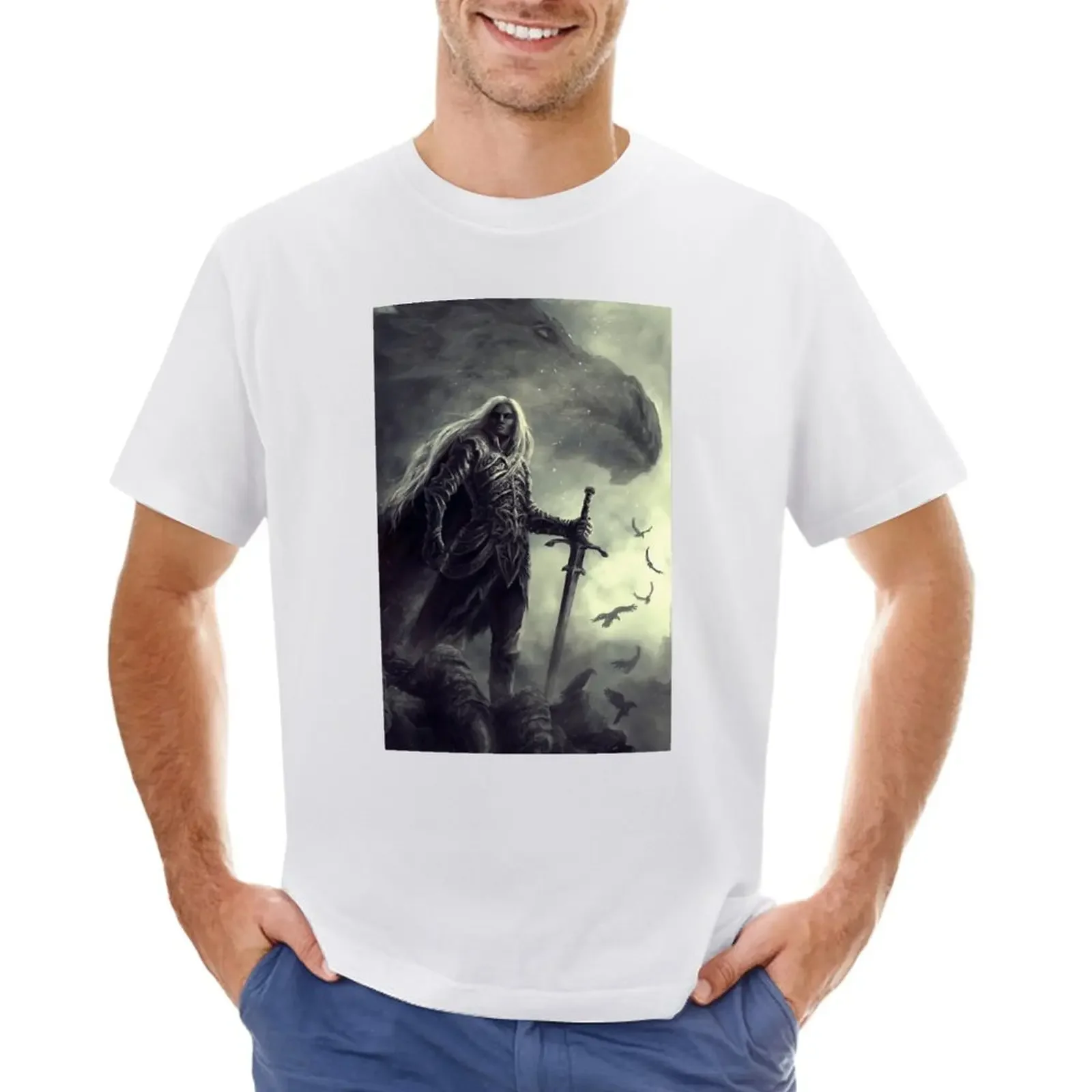 Anomander Rake - Malazan T-shirt sports fans for a boy cute clothes black t-shirts for men