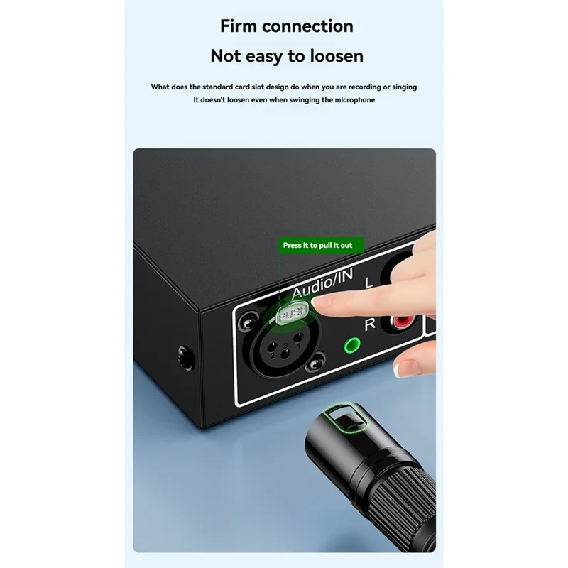 Eliminador de ruido de corriente JABS, filtro de ruido de Audio, amplificador de puerto Lotus XLR Dual, aislador de Audio multifuncional