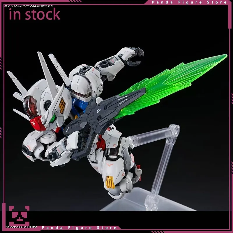 

Assembly Model Gift BANDAI MGSD XVX-016 GUNDAM AERIAL Mercury's Witch Protagonist Q version AERIL Action Figure Toys