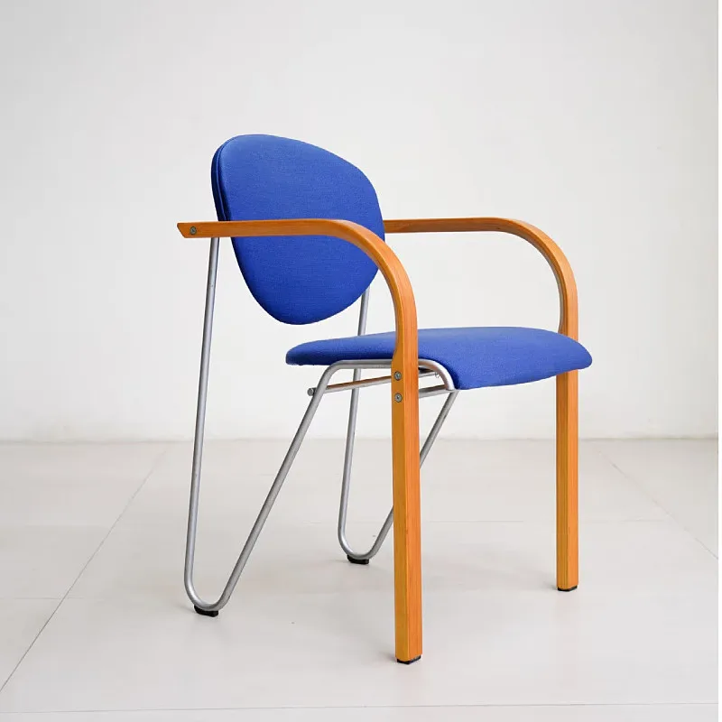 

Medieval retro solid wood armchair sedentary and comfortable negotiation stackable backrest