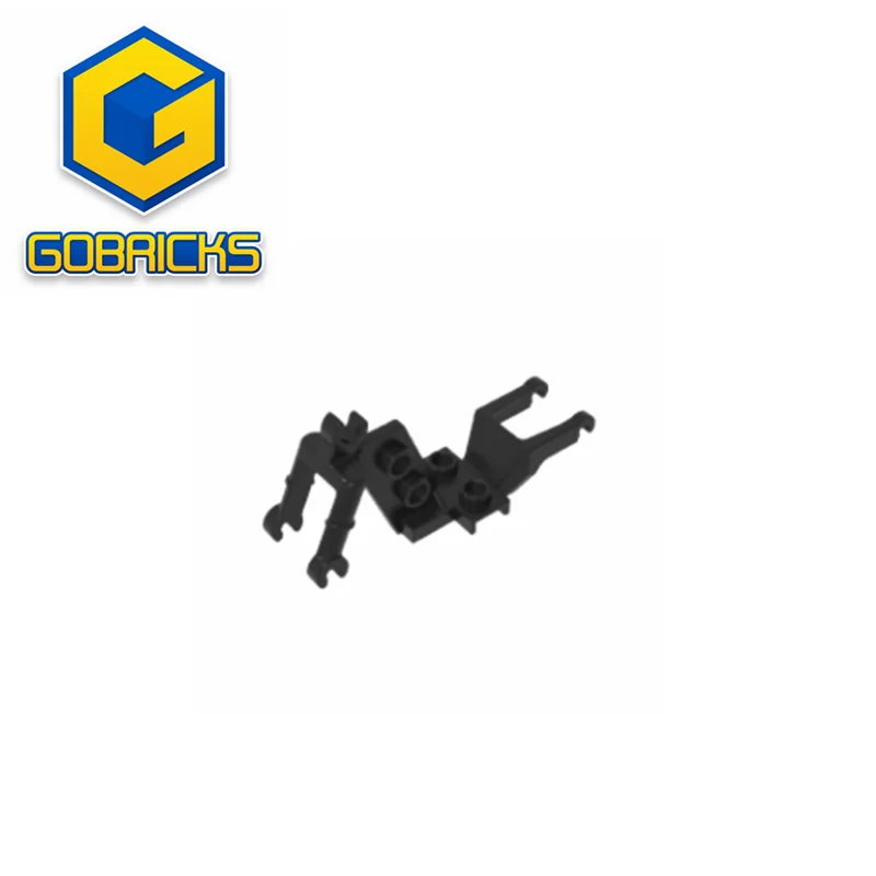 Gobricks GDS-2220 Vehicle Base, Motorcycle Chassis, Clip for Handle compatible with lego 18896 Assembles Building Blocks  toys