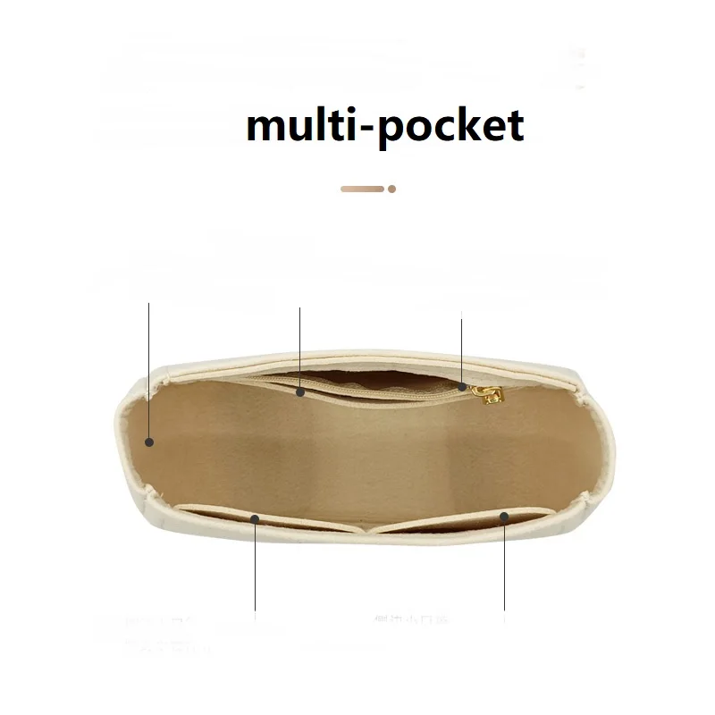 【Only Sale Inner Bag】Bag Organizer Insert For Lv BAGATELLE Organiser Divider Shaper Protector Compartment