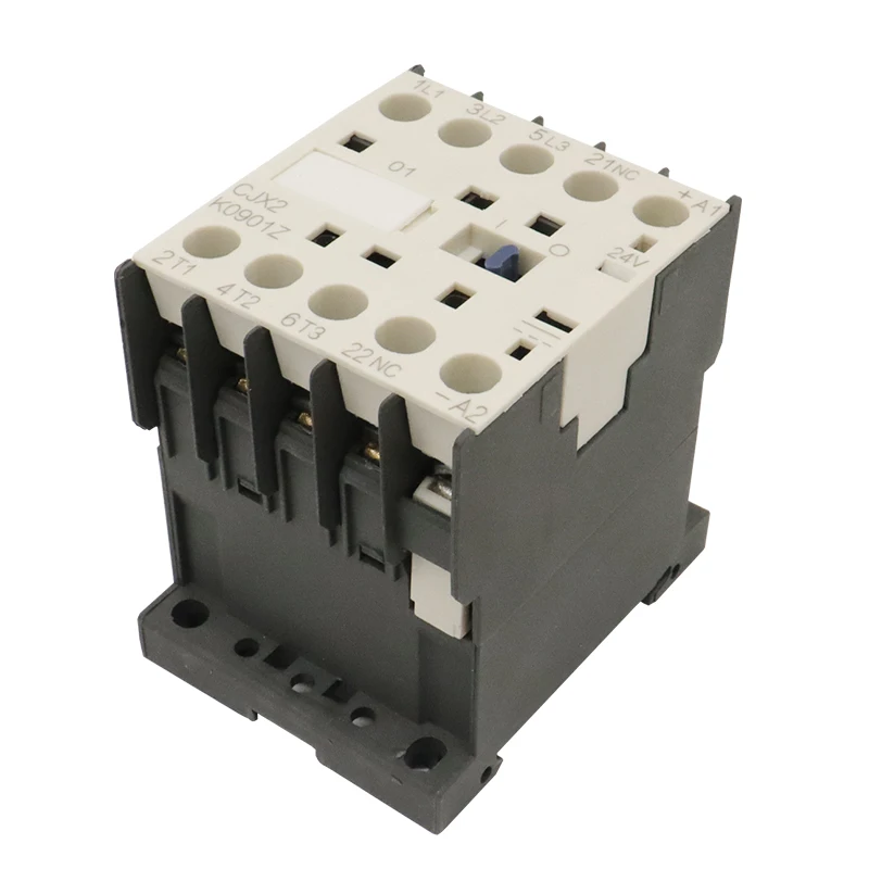 Contactor de CC pequeño CJX2K0910Z 9A, Contactor de voltaje LP1K0910, 12VDC, 24VDC, 36VDC, 48VDC, 110V, 220VDC