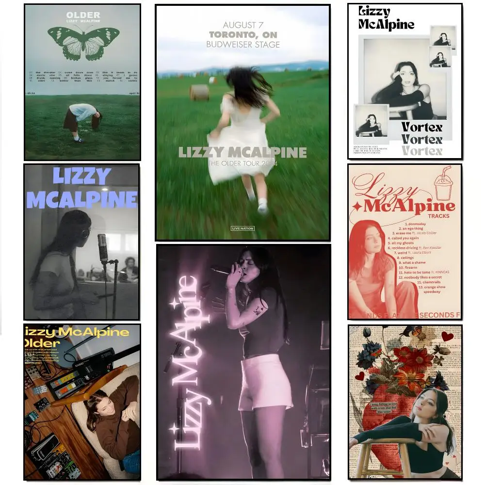 Soulful Indie Artist L-Lizzy McAlpineS Poster Elegant Indoor Artwork Design & Contemporary Home Decor