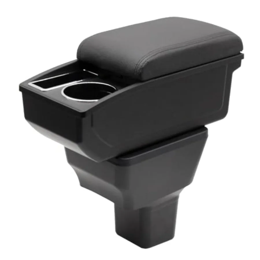 

Car Armrest Box for Nissan Versa Almera 2020-2024 Auto Accessories Center Console Leather Arm Rest Double-Layer Storage Space w