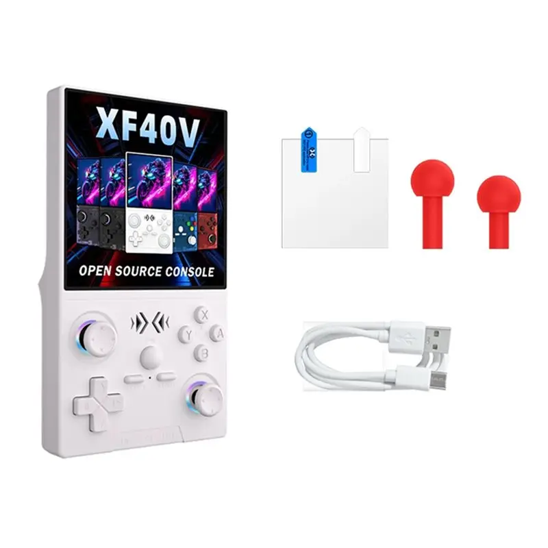 

【ПРОМОЦИЯ】XF40V 4,0-дюймовый IPS-экран Ретро портативная игровая консоль Wi-Fi Ретро игровая консоль Linux System 128G Mini Arcade