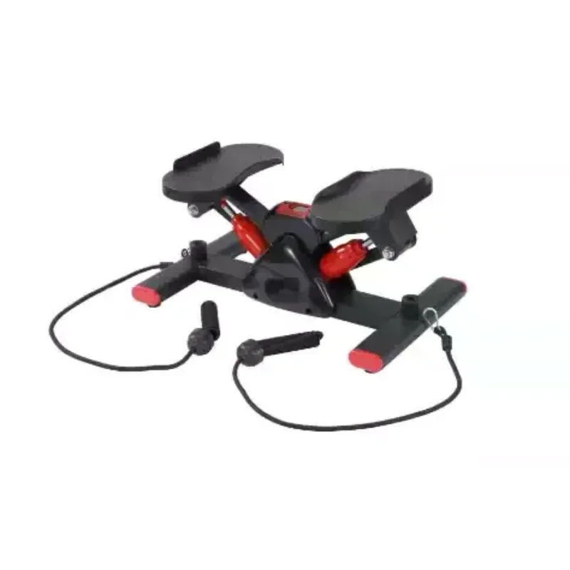 Home Walking Left and Right Stepping Stepper with Drawstring Mute Small Sports Fitness Equipment in-Place Climbing Pedal