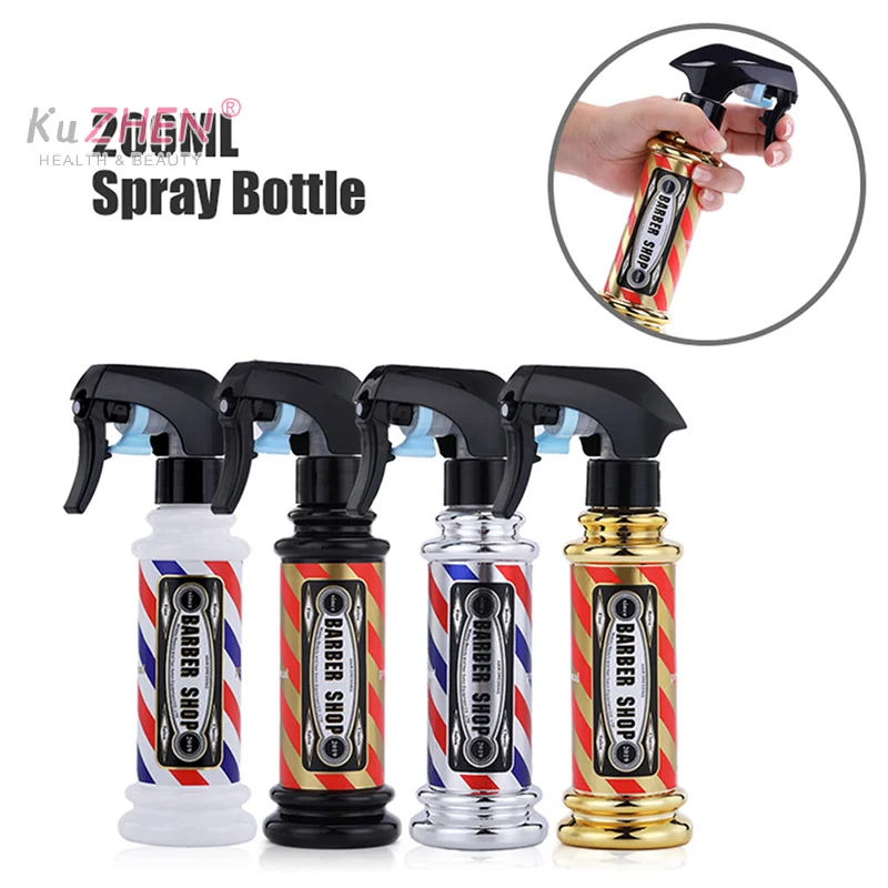 170ML Spray Bottle Salon Barber High Pressure Water Can Hairdressing Retro Fine Mist Alcohol Disinfection Sprayer