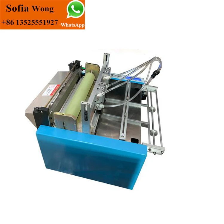 Microcomputer Fully Automatic Heat Seal Bag Making Film Roll to Sheet Cutting Machine With Color Sensor