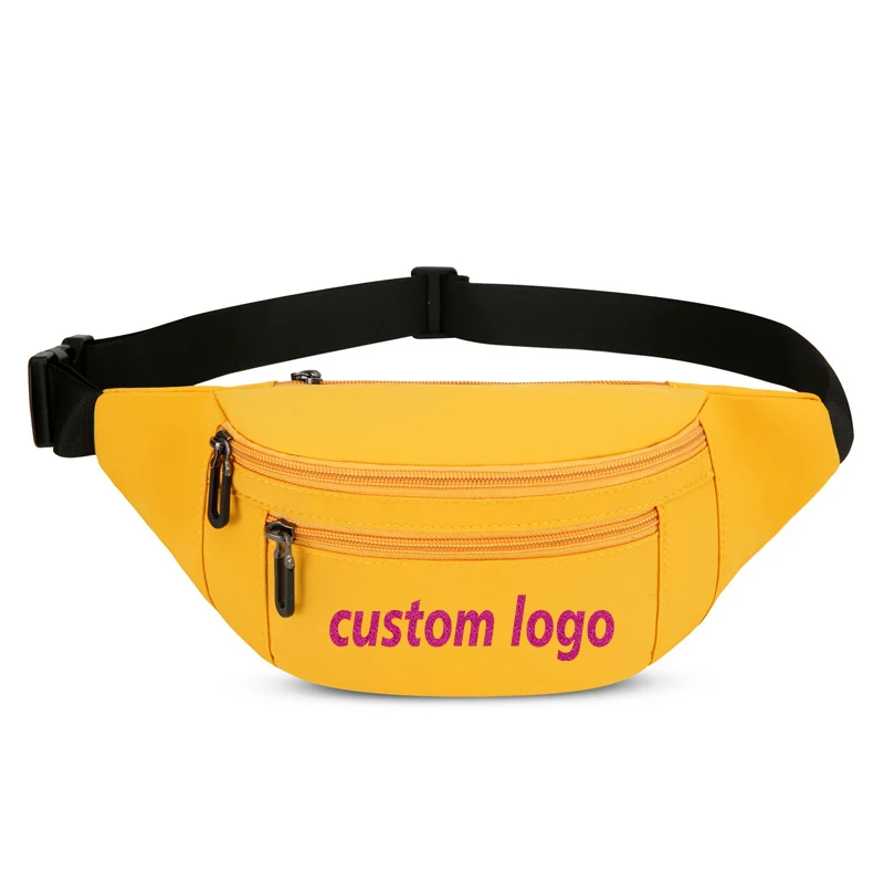 Custom Waist Packs For Men Women Fanny Packs Personalized Logo Printed Name Fanny Wholesale Waist Bags Packs