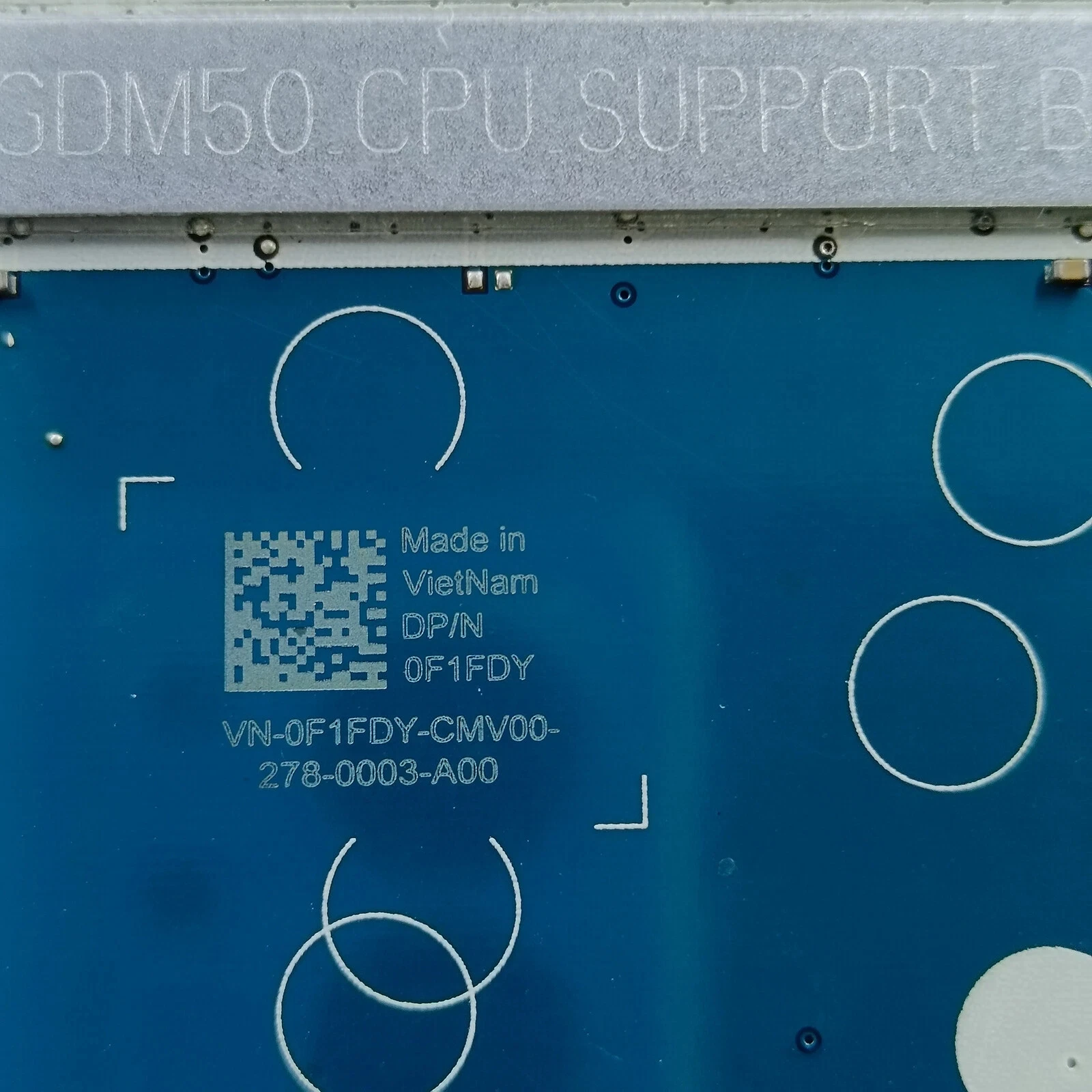 0F1FDY ل انسبايرون 15 3520 اللوحة الأم LA-L947P SRLFQ i5-1235U MX550 2GB