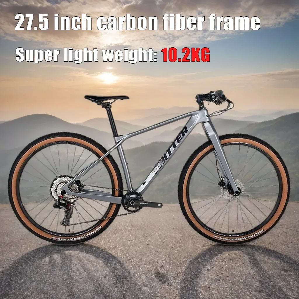 

Twitter M6 29-дюймовый mtb дорожный велосипед из углеродного волокна, гидравлические дисковые тормоза, шоссейный гоночный велосипед, 13-скоростной гравийный велосипед для взрослых