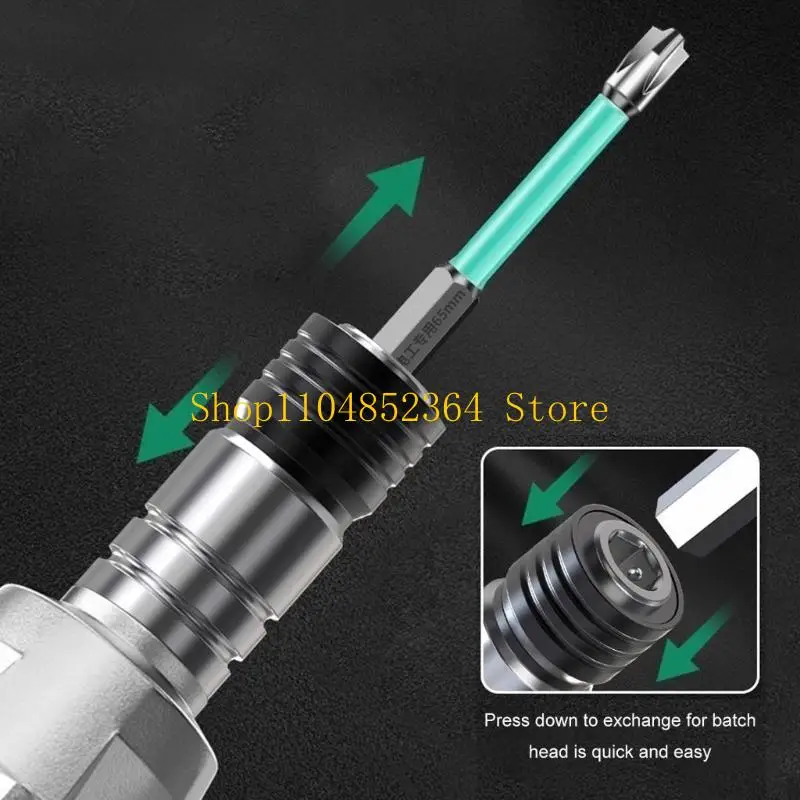 

652F T Electric Brushless Impact Wrench Adapter Double Use Wrench Drill Bit