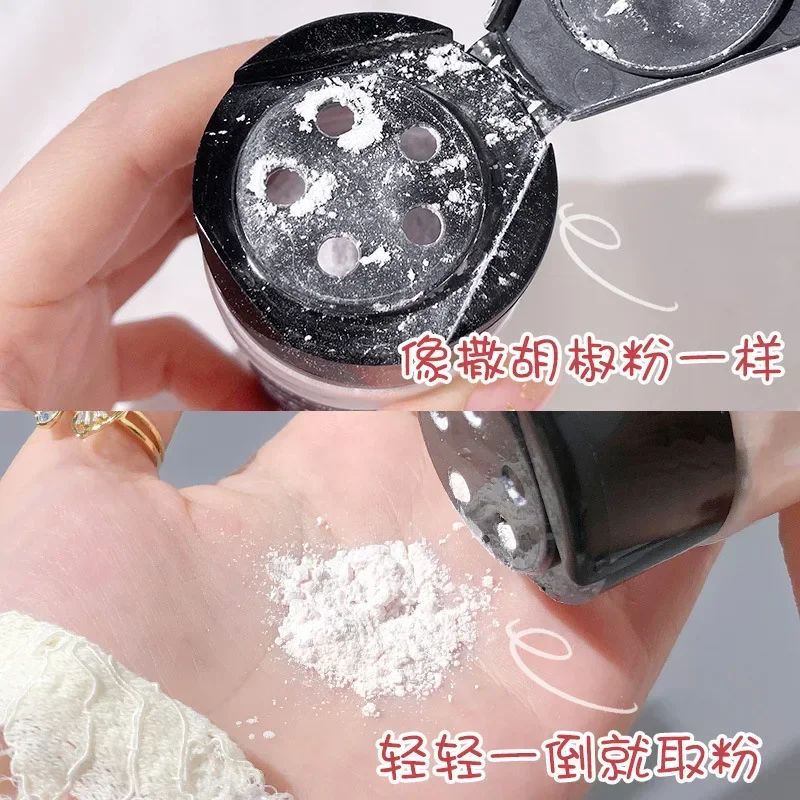 Loose Powder Absorbs Oil Not Water Smooth Loose Oil Control Face Powder Makeup Concealer Finish Powder Foundation Base Cosmetic