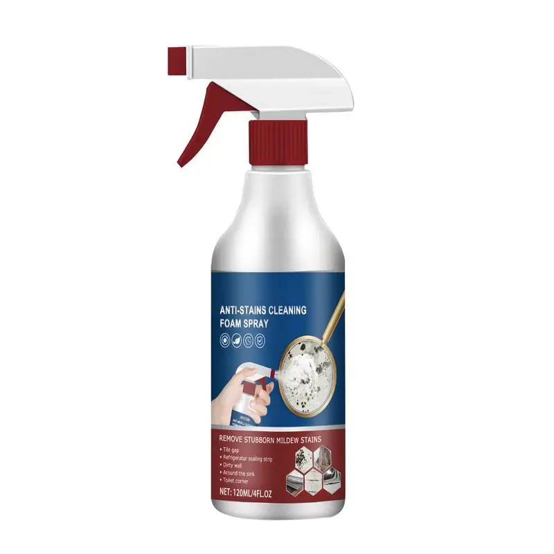 Foaming Wall Cleaner Multifunctional Wall Stain Remover Foaming Bathroom Cleaner Effective Spray Cleaner Foam Stain Remover Spra