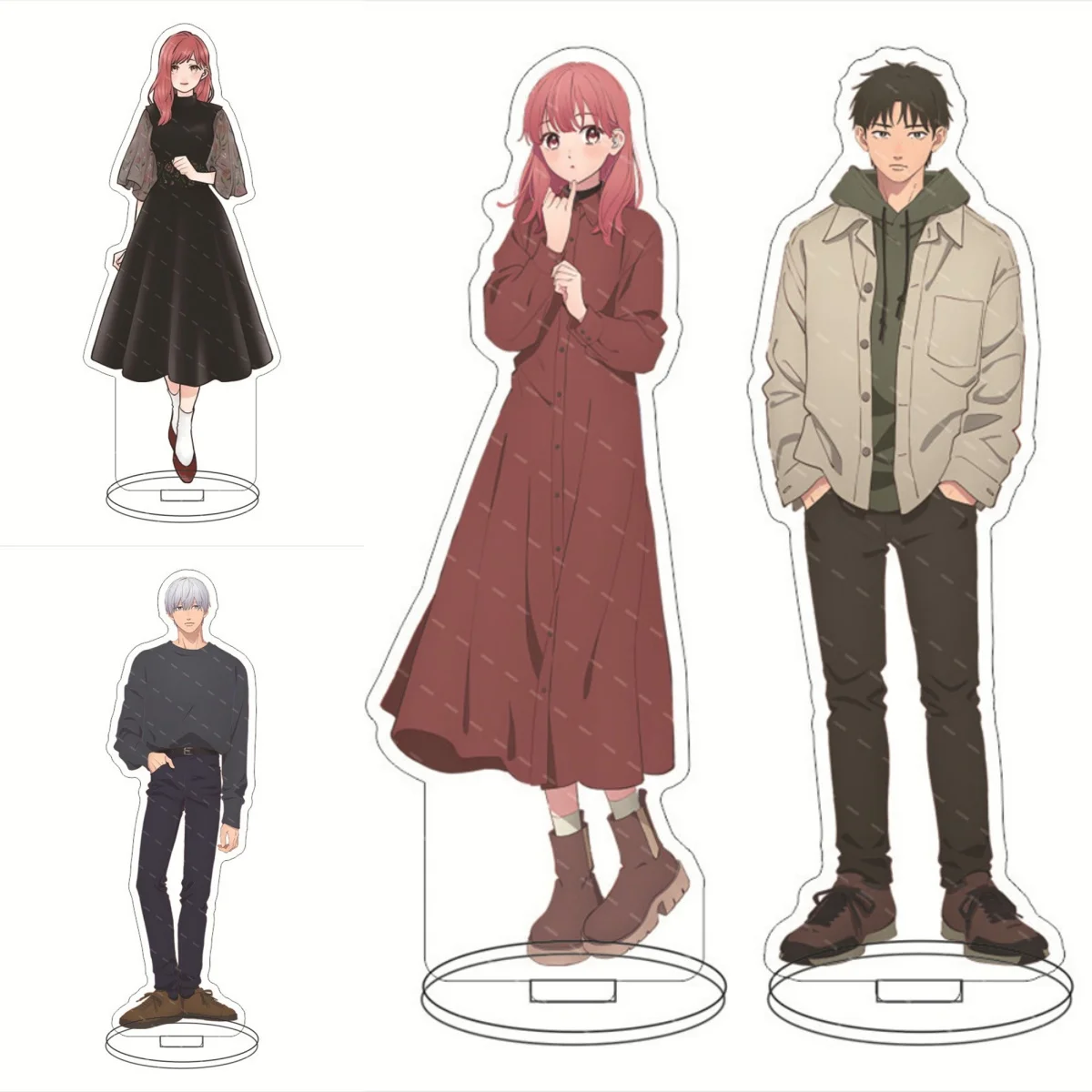 NEW Anime Yubisaki To Renren Signos De Afecto A Sign of Affection Acrylic Stand Figure Display Cosplay Charm Desktop Model Gitf