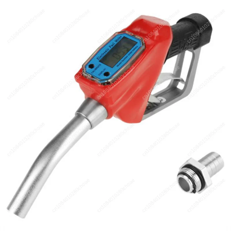 

1pc Digital Fuel Oil Nozzle Gun Fueling Nozzle with Meter