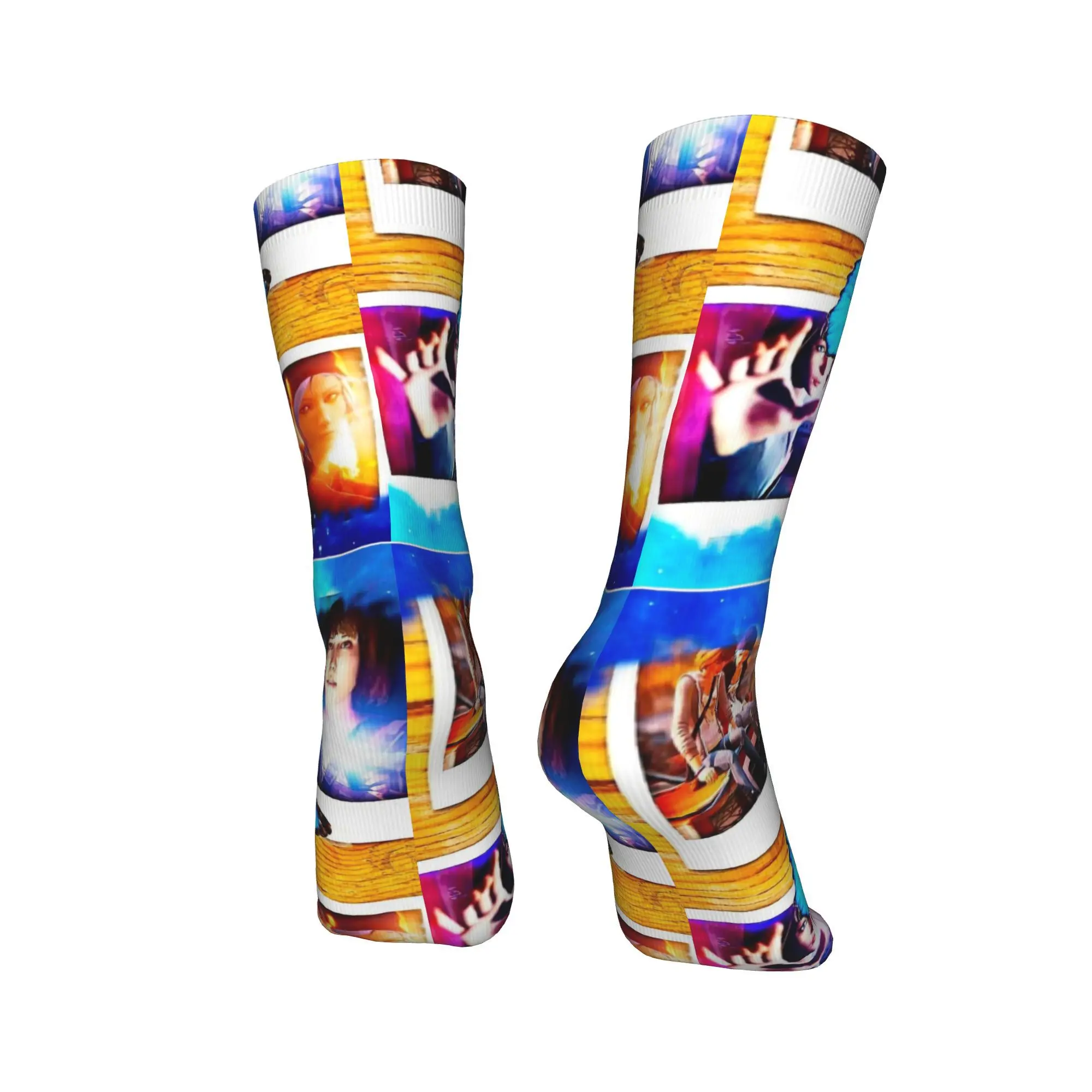 Носки Pricefield Max & Chloe Life is, повседневные чулки, осенние нескользящие женские и мужские носки, теплые мягкие дизайнерские уличные носки