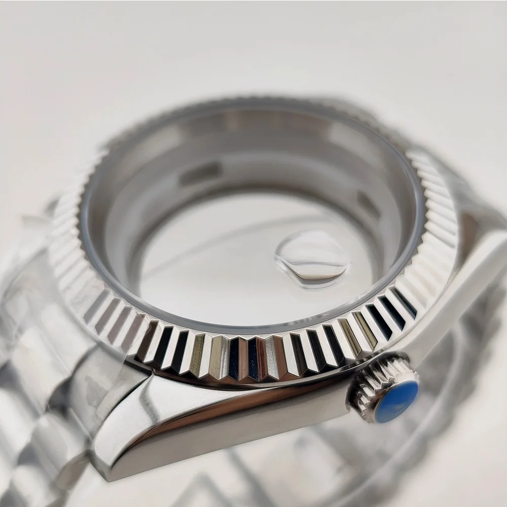 36MM 39MM 41MM Gehäuse Miyoda 8285 Uhr 904L Edelstahlarmband Saphirglas und Edelstahlgehäuse Zubehör für 8285 Uhrwerk – Detail 7