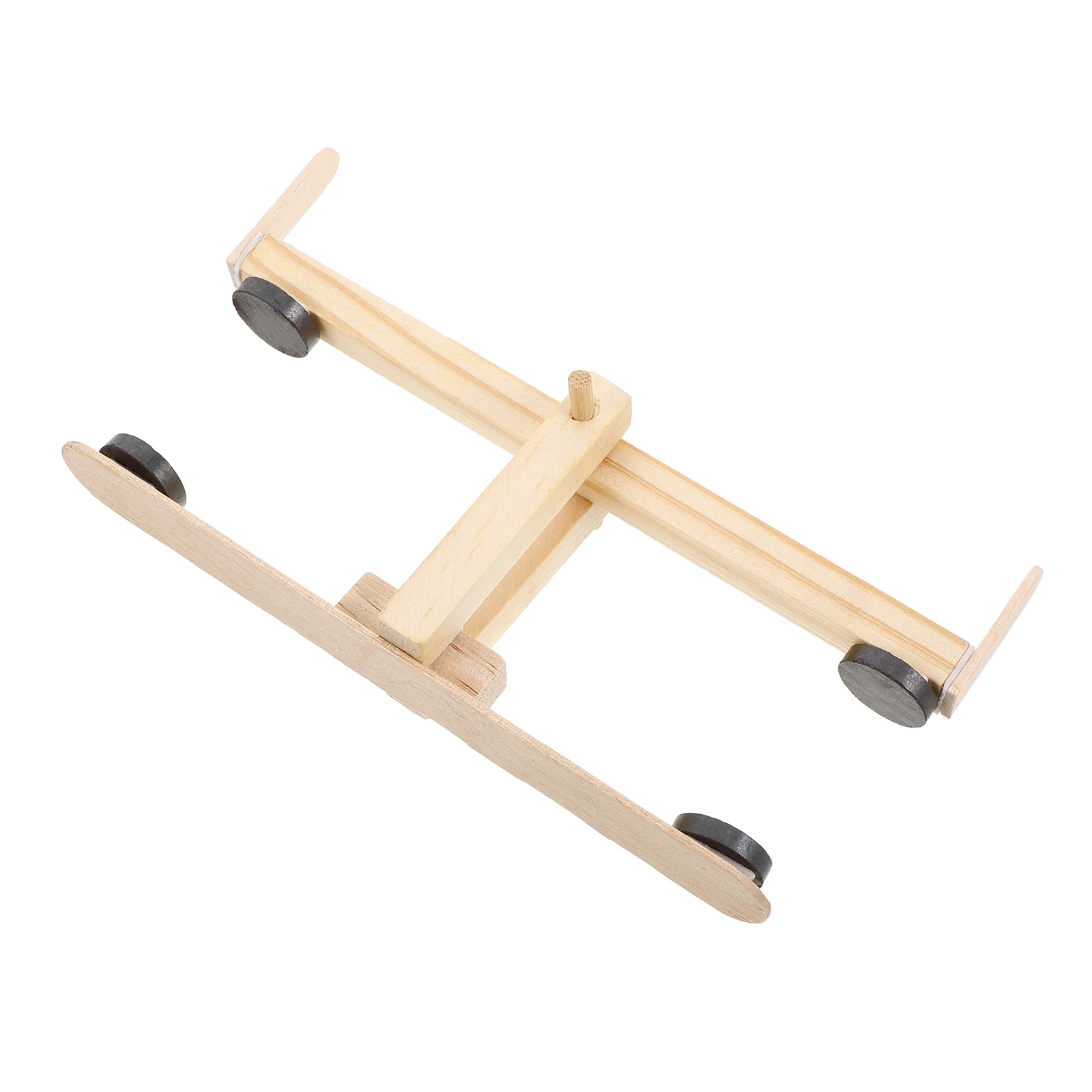 

STEM Magnetic Seesaw Science Experiment Kit Diy Educational Toy Kids School Learning Tool Wood Craft Materials Family Activity