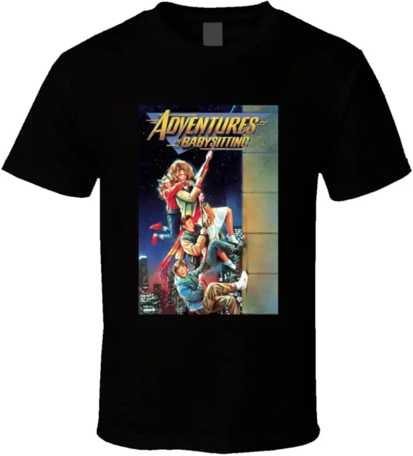 Adventures in Babysitting Popular 80s Movie T Shirt High Quality 100%Cotton Short Sleeve Tees