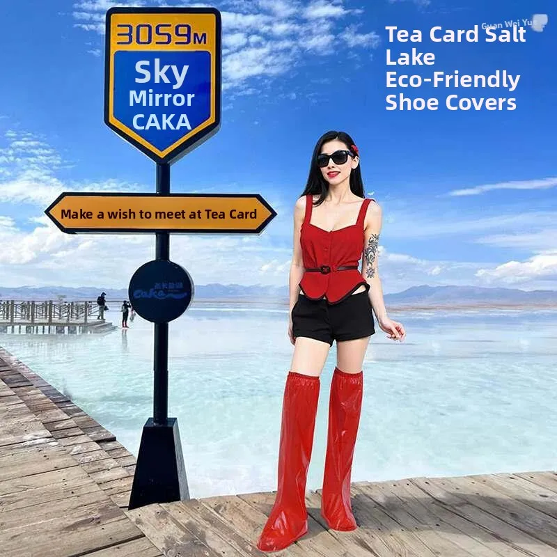 waterproof-shoe-covers-red-long-tube-over-knee-boot-covers-desert-sandproof-travel-equipment-for-qinghai-lake-and-tea-card-sa