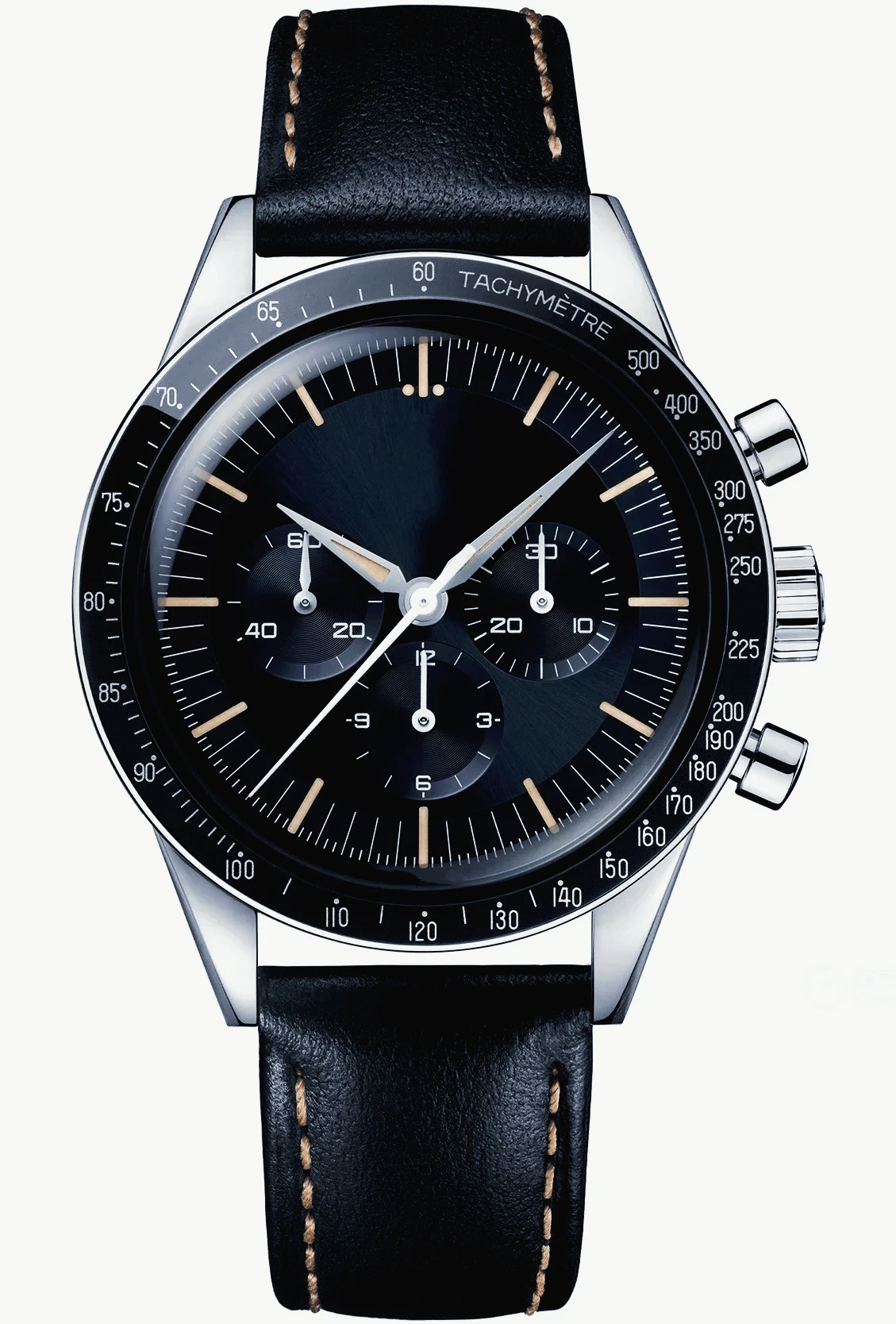 904L Stainless Steel case, for Mens Automatic Mechanical Watch, Gold Green Black Ceramic Leather Strap 42mm