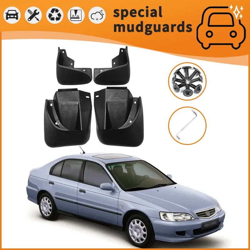 

For 98-23 Honda Accord models Mudguards Fender Mudflaps Front Rear Flares Splash Guards Cover Car Accessorie