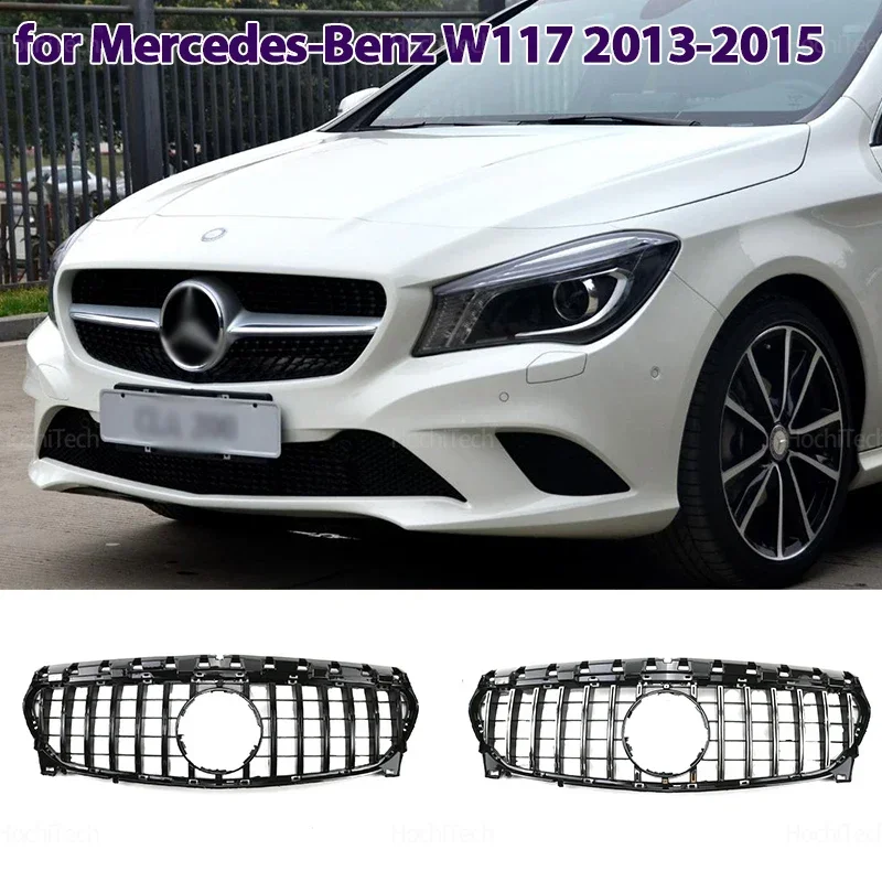 Car Front Bumper Kidney Grill Grilles for Mercedes Benz CLA-Class W117 C117 X117 CLA180 CLA200 CLA250 2013 2014 2015