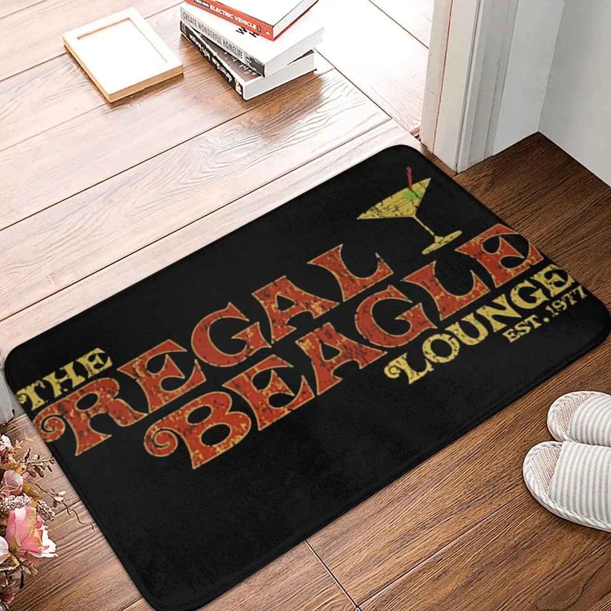 The Regal Beagle Lounge 1977 Anti-slip Doormat Floor Mat Sand Scraping Carpet Rug for Kitchen Entrance Home Balcony Footpad Mats