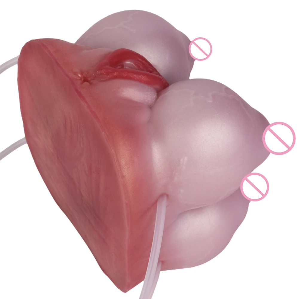 SHAZ واقعية الثدي الحلمات تغذية الرجال سيليكون الاستمناء الضارب جيب كس Onahole هنتاي الحيوان ألعاب جنسية لأعضاء المرأة 18 +