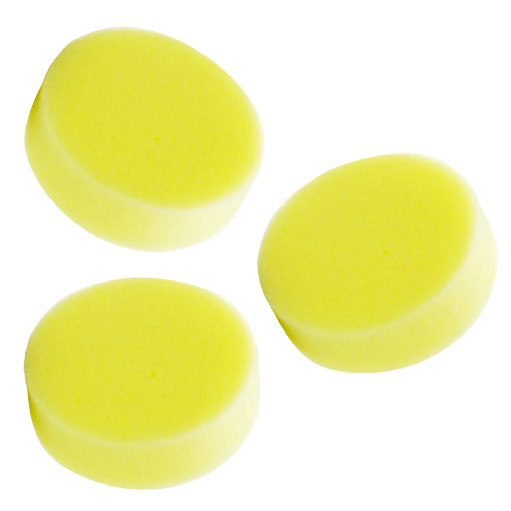 

3pcs Cleaning Sponge Brush Waxing Polish for Premium Durable Non-Toxic Multi Use Long Lasting Stain Dust Removal