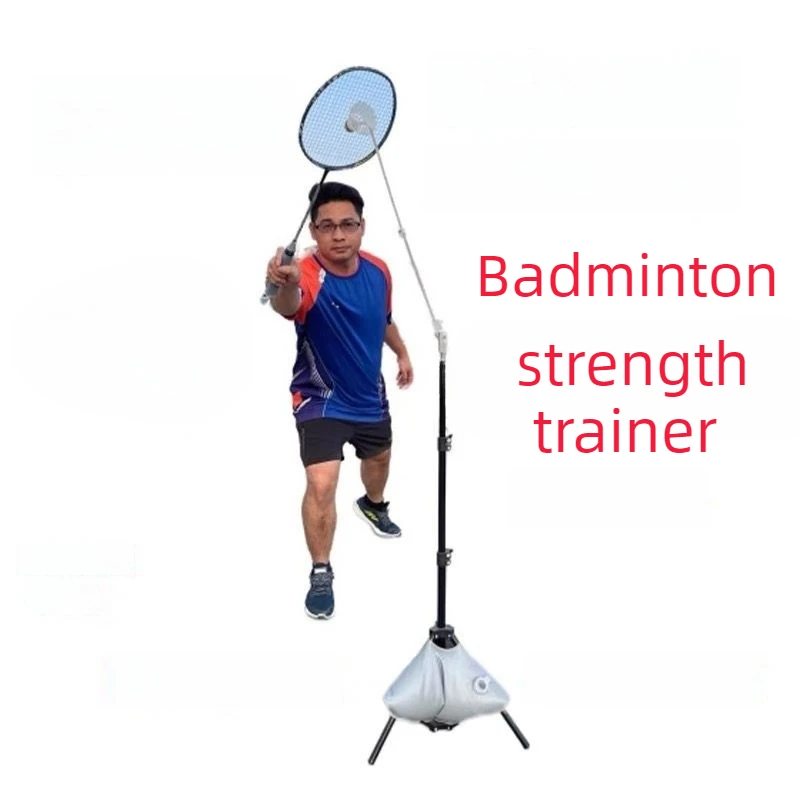 WAP01  Scalable Badminton Strength Trainer Beginner Badminton Swing Training Device Stable Swings Trainer Portable Sports