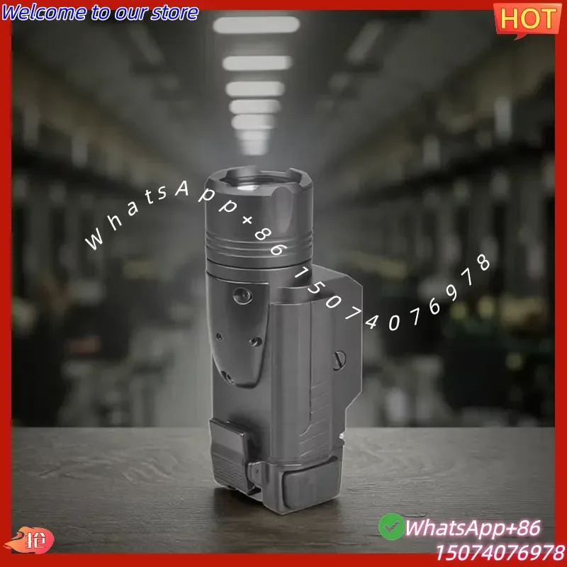 2026New 1000 Lumens LED 92 Green Combo Tactical Torch Flashlight Camping Aluminum Alloy Body USB Charging DC
