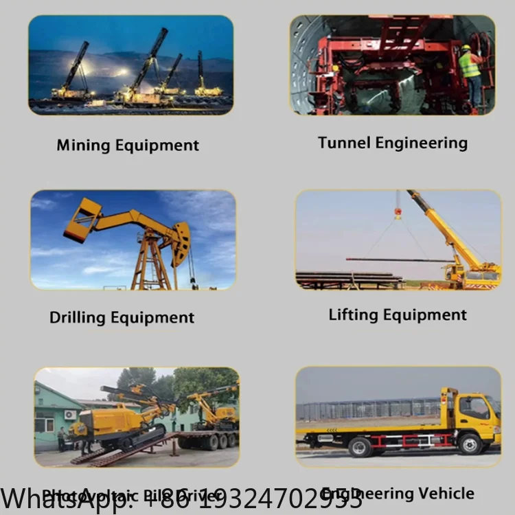 Industrial 0.8T/1T Hydraulic Winch Marine Hydraulic Winch Lifting and Towing Hydraulic Winch for Roadside Assistance